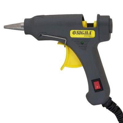 Пістолет термоклейовий з вимикачем Ø8мм 20Вт SIGMA 2721061