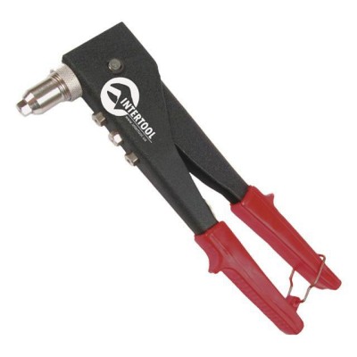 Пистолет заклепочный, диаметр применяемой заклепки 2.4; 3.2; 4; 4.8мм (с поворотом на 90°) Intertool RT-0002