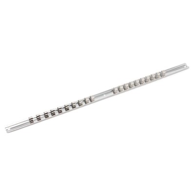 Планка-держатель для 20 головок 3/8" (L-560мм) Forsage F-819320 Планка-держатель для 20 головок 3/8" (L-560мм) Forsage F-819320