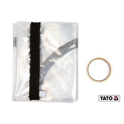 Плівка пилозахисна для дверних та віконних отворів YATO 217 х 117 см тип "U" отвір - 180 х 60 см YT-67220