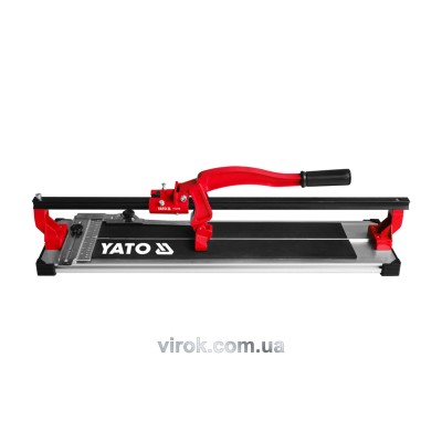 Плиткоріз ручний YATO зі ковзним повзунком та напрямною 50 см YT-3706