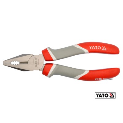 Плоскогубці комбіновані YATO 180 мм YT-2007