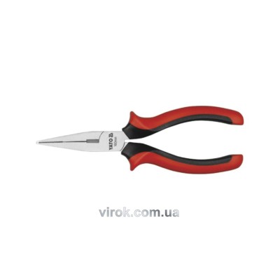 Плоскогубці подовжені YATO прямі 160 мм YT-2029