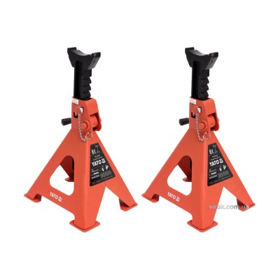 Подставки под автомобиль YATO 6 т 382-600 мм 2 шт YT-17312