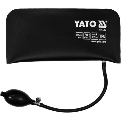 Подушка монтажна, надувна YATO, навантаження 135 кг, висота 50 мм, 270 х 130 мм YT-67383