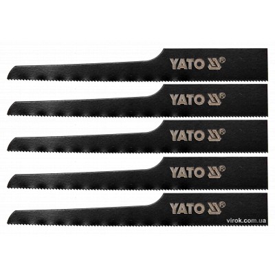 Полотна для пневматической сабельной пилы YT-09955 YATO 24 зуба/1" 5 шт YT-09958