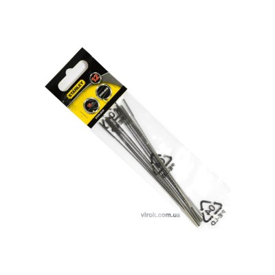 Полотна для ручного лобзика STANLEY 110 мм 18 TPI 12 шт STHT0-20129 Полотна для ручного лобзика STANLEY 110 мм 18 TPI 12 шт STHT0-20129