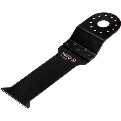 Полотно-насадка різальне для реноватора YT-82223 YATO по дереву, ламін., ПВХ, l=120/68 мм, w=32 мм YT-34700