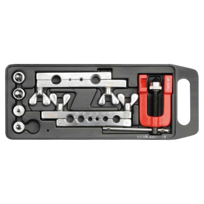 Пресс для ручного расширения труб YATO 3-19 мм с аксессуарами 7 шт YT-2180