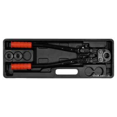 Прес-кліщі для труб YATO 53 см із насадками 3 шт YT-21750