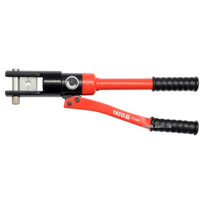 Прес-кліщі гідравлічні для обтиску дротів 10-120 мм YATO 415 мм YT-22860