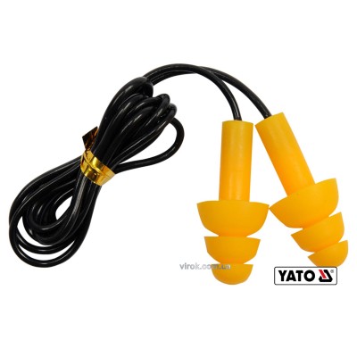 Протишумові силіконові беруші YATO 22 дБ YT-7456