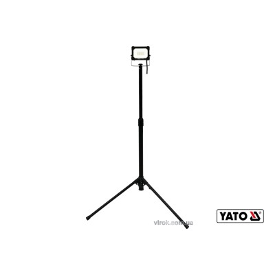 Прожектор із SMD-діодами YATO 20 Вт 1800 лм на стійці 0.6-1.2 м YT-81814