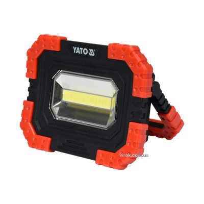 Прожектор світлодіодний YATO 10 Вт 680 лм 3 режими 160 х 120 х 45 мм YT-81821