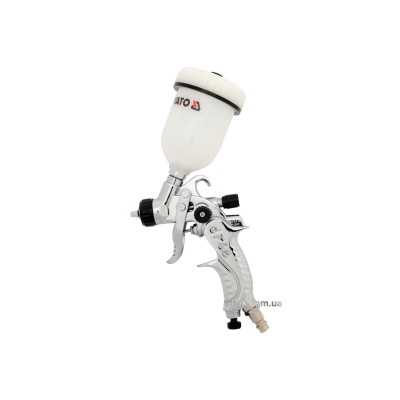 Пульверизатор YATO HVLP 0.8 мм із верхнім баком 0.1 л YT-2357