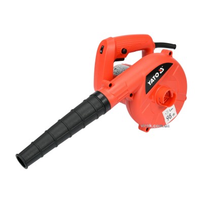 Пылесос-воздуходув сетевой YATO 600 Вт 4 м?/мин + 2 насадки YT-85170