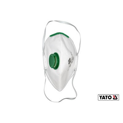 Респіратор протиаерозольний із клапаном YATO FFP2 NR 3 шт YT-7492