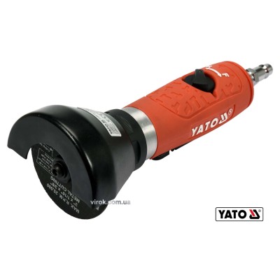 Різак пневматичний YATO 1/4" диск 76 x 9.5 мм 20000 об/хв 0.63 МПа 481 л/хв YT-09716