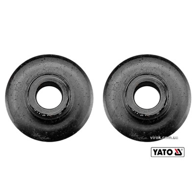 Ролики для труборіза YT-2232 YATO 26 х 14 x 7.5 мм 2 шт YT-22314