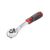 Рукоятка з храповим механізмом на 72 зуби 1/4", Cr-V STORM Intertool ET-8001 Рукоятка з храповим механізмом на 72 зуби 1/4", Cr-V STORM Intertool ET-8001