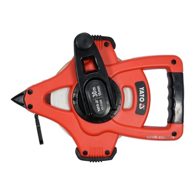 Рулетка геодезична скловолоконна YATO 30 м х 15 мм YT-71540