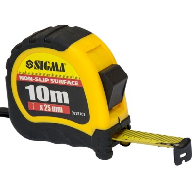 Рулетка shiftlock 10м×25мм SIGMA 3815101 Рулетка shiftlock 10м×25мм SIGMA 3815101