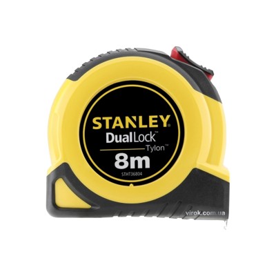 Рулетка STANLEY "TYLON DUAL LOCK" 8 м х 25 мм STHT36804-0 Рулетка STANLEY "TYLON DUAL LOCK" 8 м х 25 мм STHT36804-0