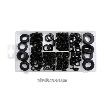 Сальники гумові YATO 180 шт YT-06878