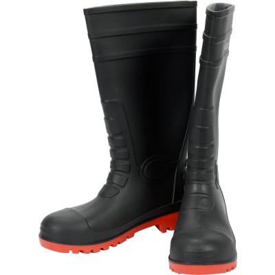 Чоботи ПВХ водонепроникні, хімічно стійкі, антистатичні з металевим носком YATO, 38 см, розмір 40 YT-80882