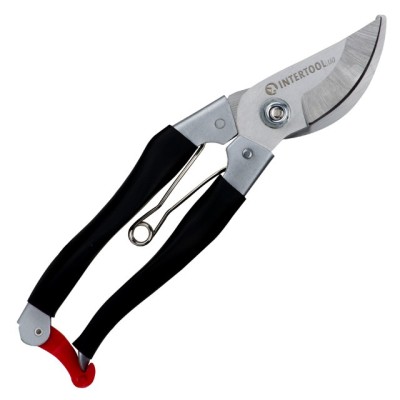 Секатор 200 мм, нержавеющая сталь Intertool FT-1001