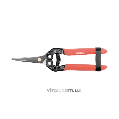 Секатор вигнутий YATO 15 мм 185 мм YT-8817