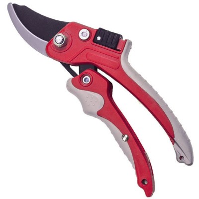 Секатор садовий, ручка комбінована пластик/термопластична гума, лезо CrMo, макс. різ 18 мм [FT-1011] Intertool FT-1011