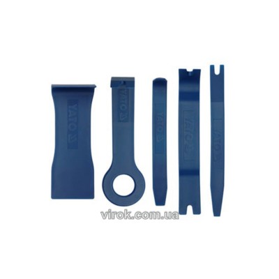 Знімач внутрішньої оббивки автомобіля YATO 5 шт YT-0836