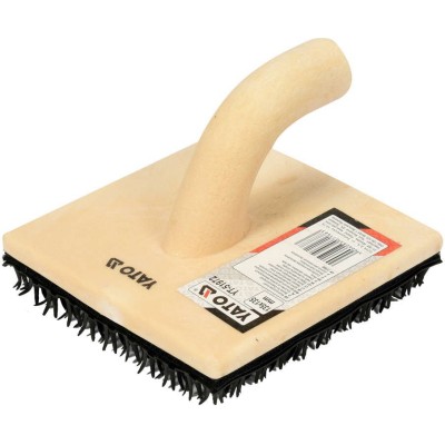 Щітка декоративна для штукатурок YATO, 135х 135 мм YT-51972