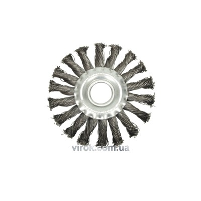 Щетка дисковая витая VOREL ?=100 мм 6981