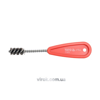 Щетка для внутренней очистки труб 15 мм YATO YT-63701