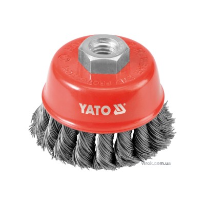 Щетка-крацовка чашеобразная YATO ?60 мм YT-4767
