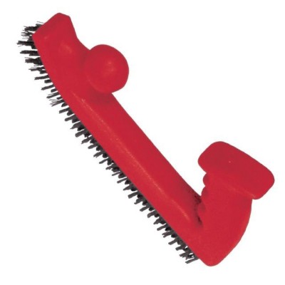 Щетка по металлу 250мм, пластиковый корпус, стальная проволока Intertool BT-0011