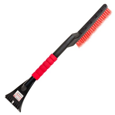 Щетка со скребком 61см Intertool AT-0115