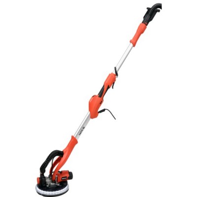 Шліфмашина для стін і стель на штанзі мережева YATO: 820 Вт,  диск ?= 225мм, макс. L= 165см з пиловтягувачем YT-82355