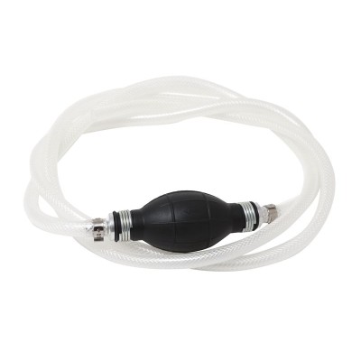 Шланг для перекачки жидкостей бензомаслостойкий с насосом "груша" (Ø8мм, L-2м) Forsage F-6330208