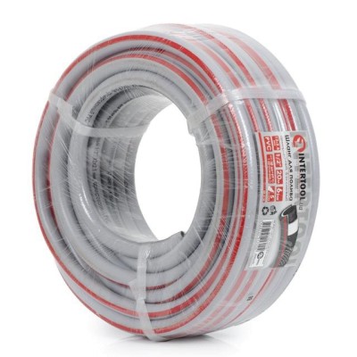 Шланг для воды 5-ти слойный 1/2", 20м, армированный PVC Intertool GE-4132