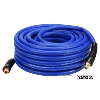 Шланг пневматический гибридный YATO 12.5 мм x 20 м 3/8" YT-24237