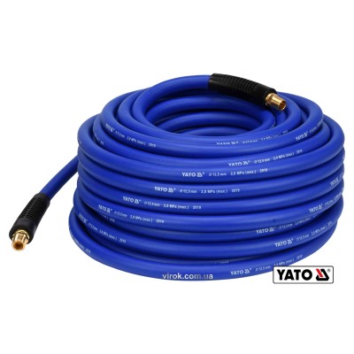 Шланг пневматический гибридный YATO 12.5 мм x 30 м 3/8" YT-24238