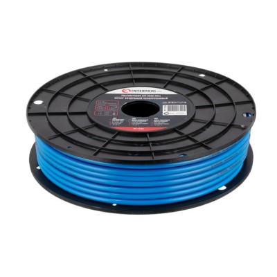 Шланг прямий поліуретановий, 5*8мм, 50м, пластикова бобіна, STORM Intertool PT-1754