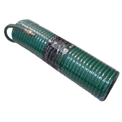 Шланг кручений поліуретановий 12мм х 18мм х 10м з різьбовими наконечниками зовніш. різьблення 1/2" (латунь, максимальний тиск - 15bar, робоча температура ROCKFORCE RF-1812-10M