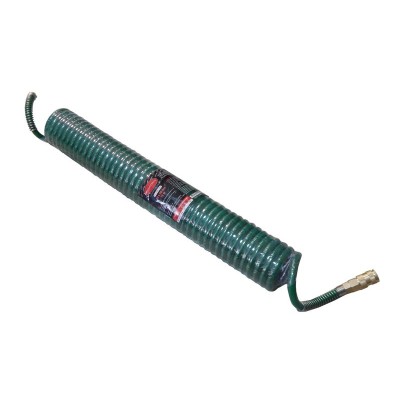 Шланг витой полиуретановый 8мм х 12мм х 10м с быстроразъемами (максимальное давление - 15bar, рабочая температура от -20 до +60 гр.) ROCKFORCE RF-1208-10M