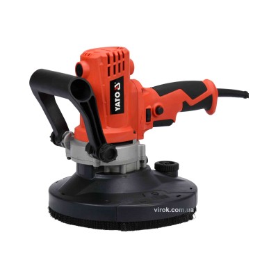 Шлифмашина для штукатурки, бетона и металла с пылесборником YATO 1300 Вт 180 мм YT-82341