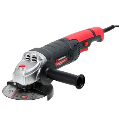 Шлифмашина угловая 1200Вт, диаметр круга 125мм, 11000 об/мин Intertool WT-0224