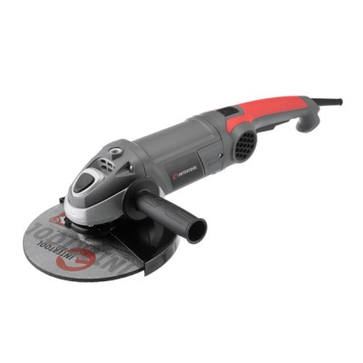 Шлифмашина угловая 2000 Вт, 6500 об/мин, диск 230 мм, плавный пуск, поворотная рукоятка Intertool DT-0290